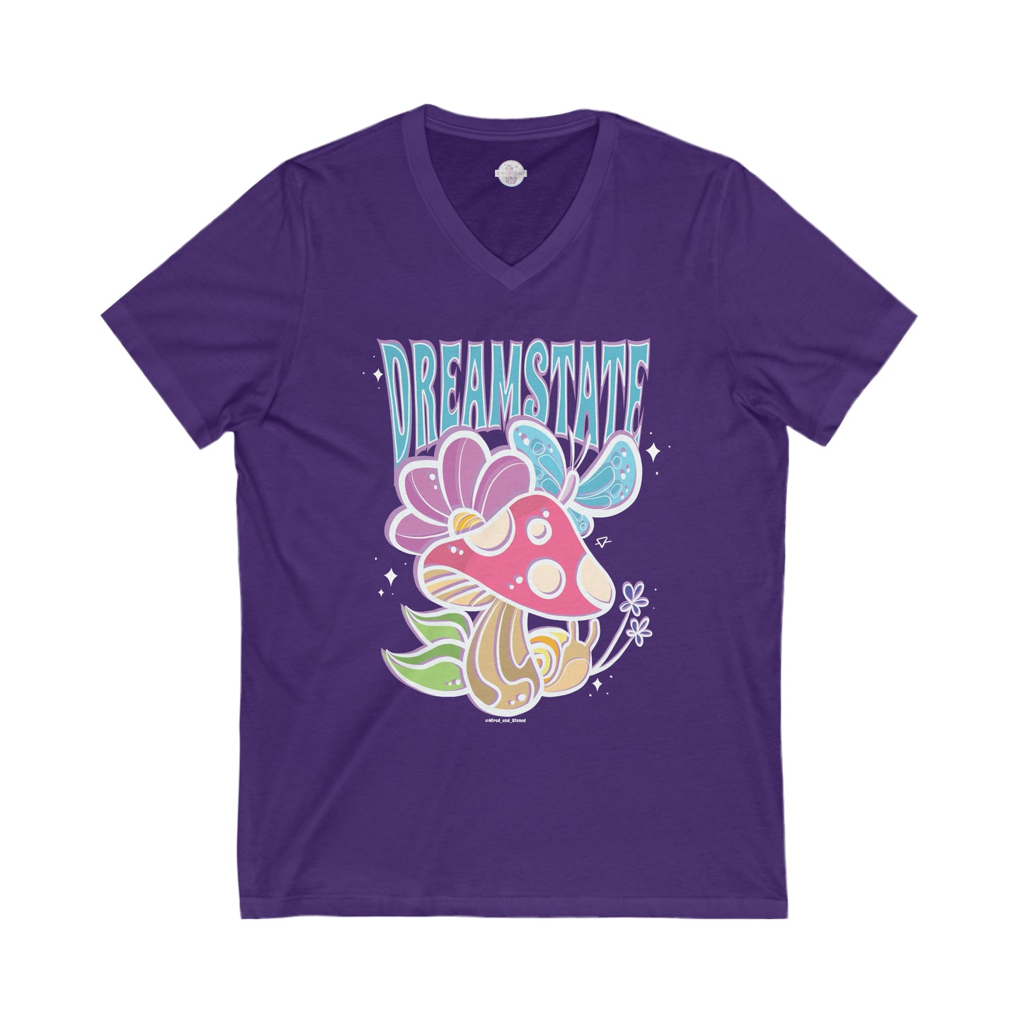 DREAMSTATE - Unisex Jersey Short Sleeve V-Neck Tee