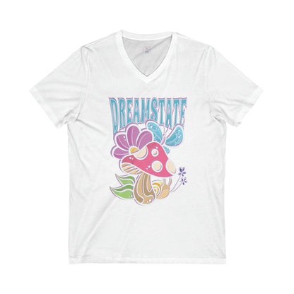 DREAMSTATE - Unisex Jersey Short Sleeve V-Neck Tee