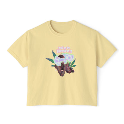 HIGH HOPES - Women's Boxy Tee