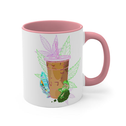 WIRED & STONED - 11oz Accent Mug