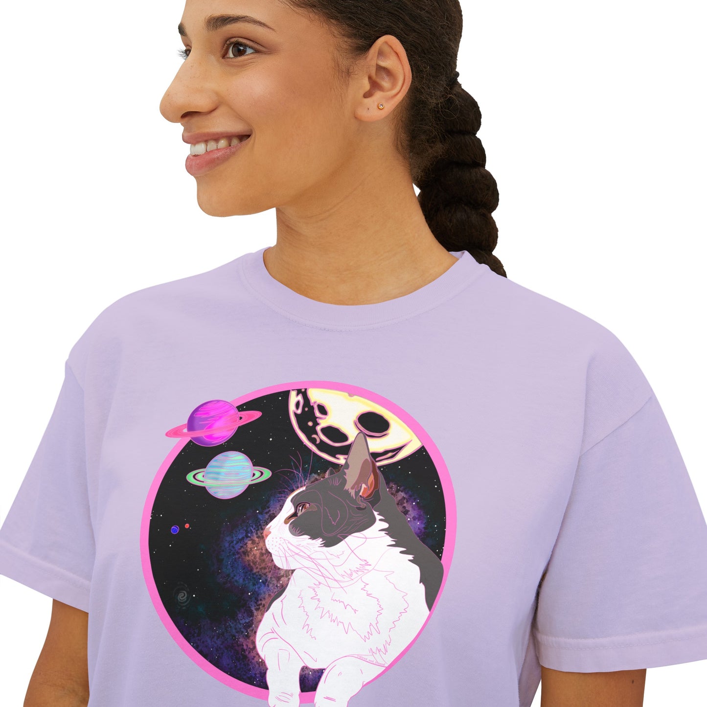 SPACE BEANS - Women's Boxy Tee