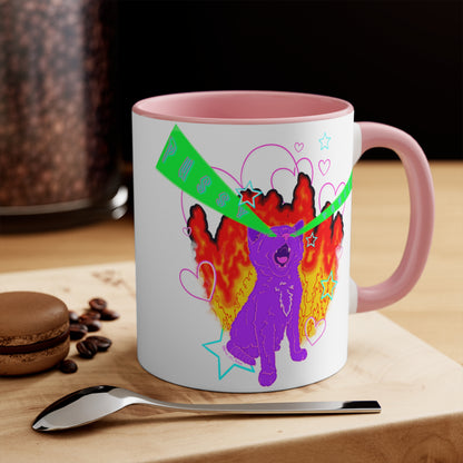 PUSSY POWER - 11oz Accent Mug