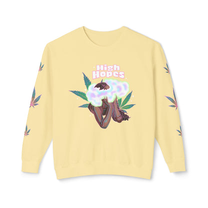 HIGH HOPES - Unisex Lightweight Crewneck Sweatshirt
