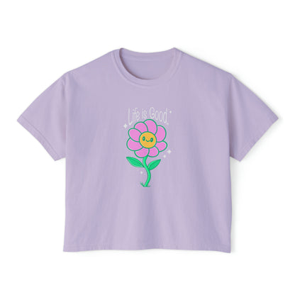 Life is Good - Women's Boxy Tee