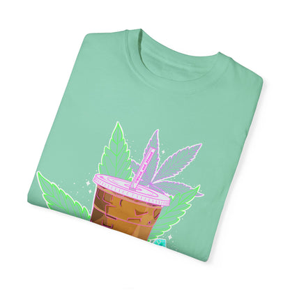 WIRED & STONED - Unisex Garment-Dyed T-shirt