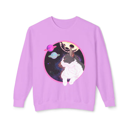 SPACE BEANS - Unisex Lightweight Crewneck Sweatshirt