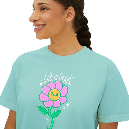 Life is Good - Women's Boxy Tee