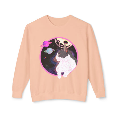 SPACE BEANS - Unisex Lightweight Crewneck Sweatshirt
