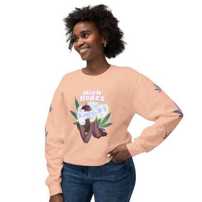 HIGH HOPES - Unisex Lightweight Crewneck Sweatshirt
