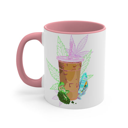 WIRED & STONED - 11oz Accent Mug