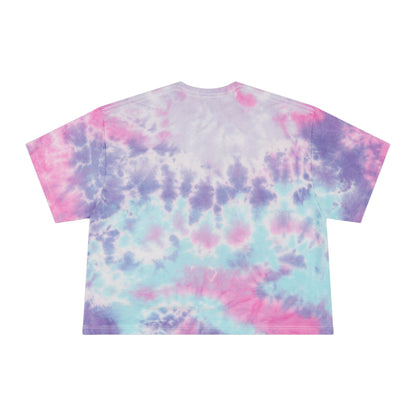 Toadally Anxious Women's Tie-Dye Crop Tee