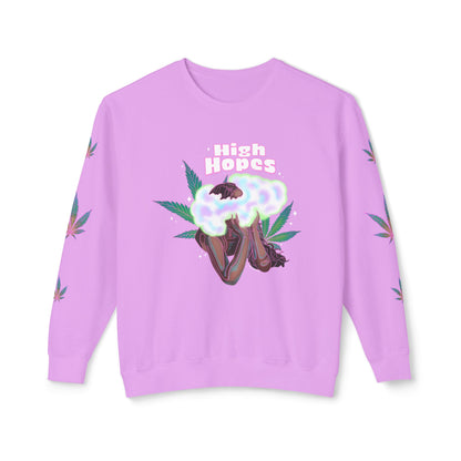 HIGH HOPES - Unisex Lightweight Crewneck Sweatshirt