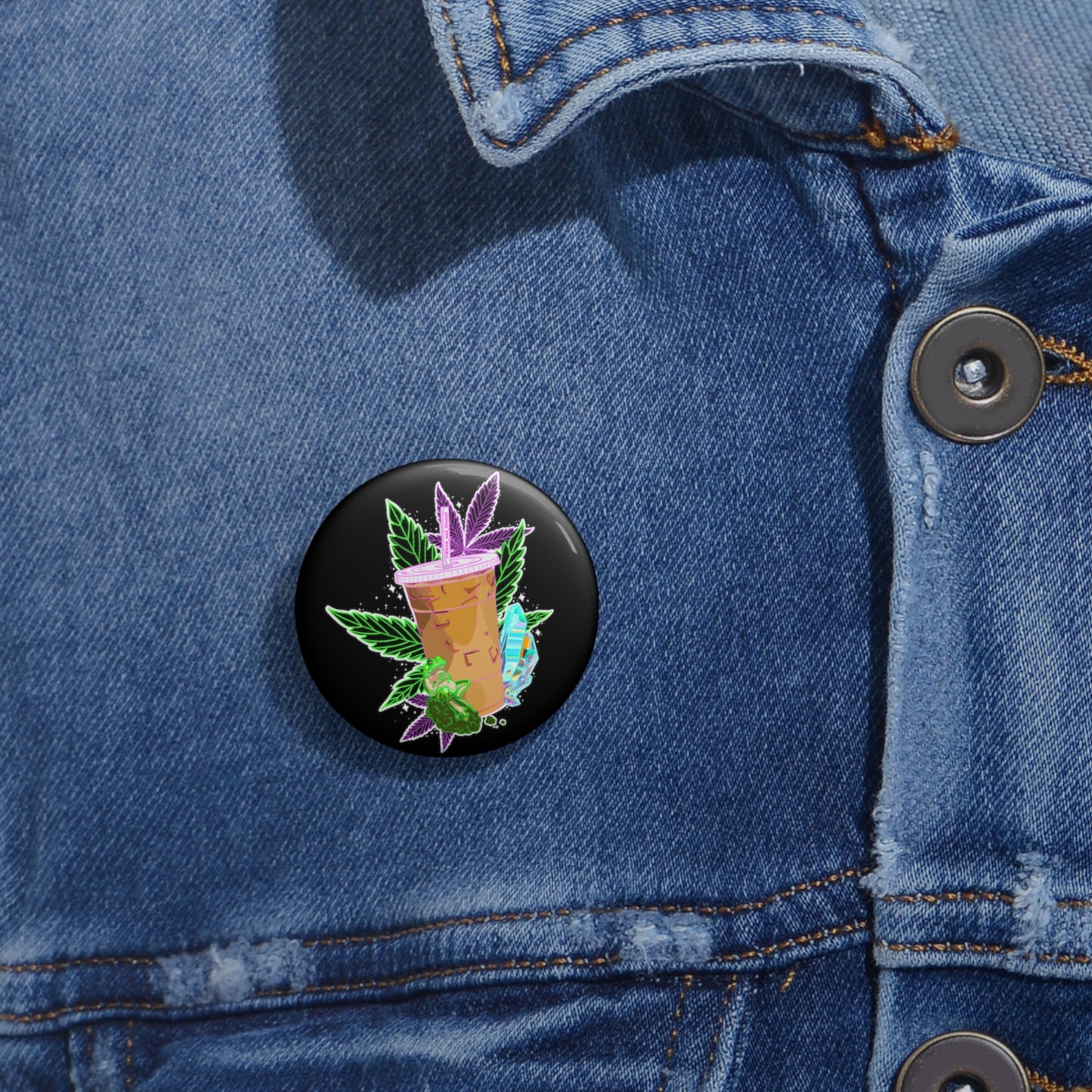 WIRED & STONED - Custom Pin Buttons