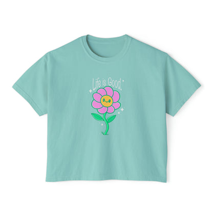 Life is Good - Women's Boxy Tee