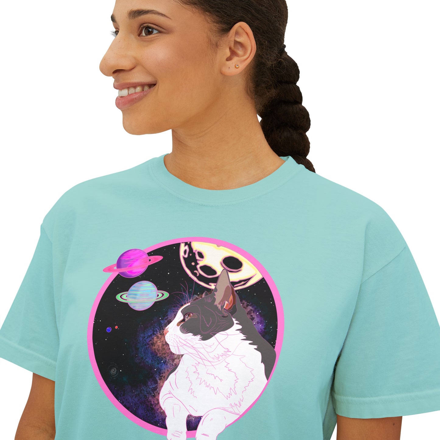 SPACE BEANS - Women's Boxy Tee