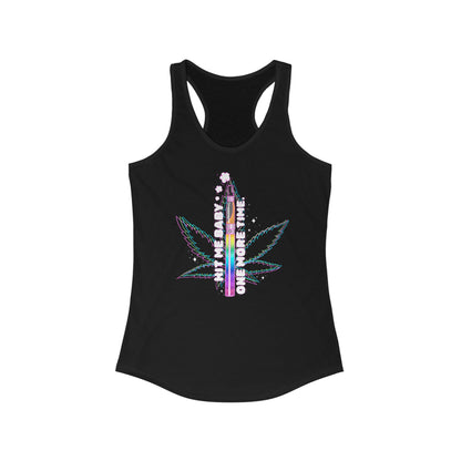 HIT ME BABY - Women's Ideal Racerback Tank