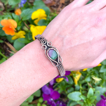 Ruby Zoisite Quartz Arm Cuff