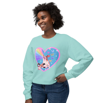 LIFE IS AS MAGICAL AS YOU MAKE IT - Unisex Lightweight Crewneck Sweatshirt