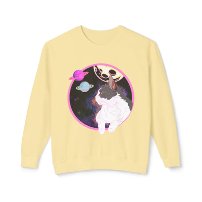SPACE BEANS - Unisex Lightweight Crewneck Sweatshirt
