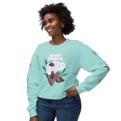 HIGH HOPES - Unisex Lightweight Crewneck Sweatshirt