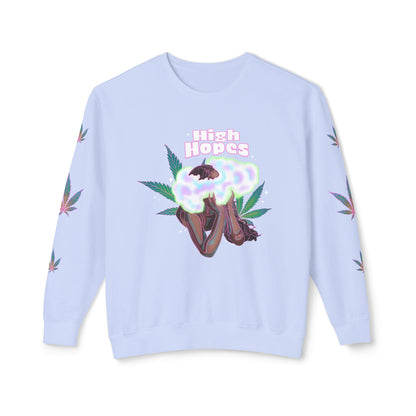HIGH HOPES - Unisex Lightweight Crewneck Sweatshirt