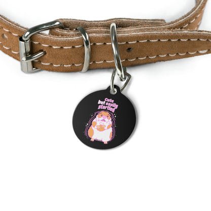 CUTE BUT EASILY STARTLED - Pet Tag