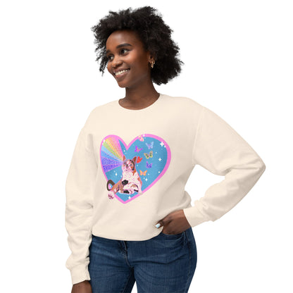 LIFE IS AS MAGICAL AS YOU MAKE IT - Unisex Lightweight Crewneck Sweatshirt