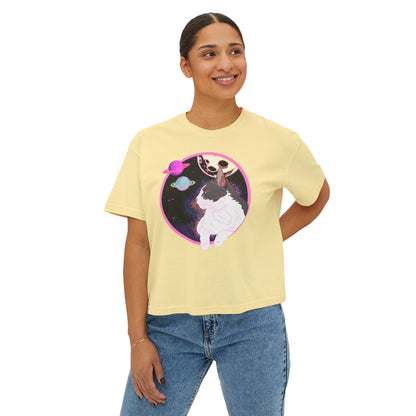 SPACE BEANS - Women's Boxy Tee