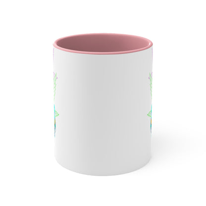 WIRED & STONED - 11oz Accent Mug