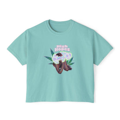 HIGH HOPES - Women's Boxy Tee
