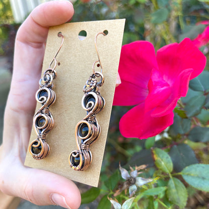 Smoky Quartz Earrings
