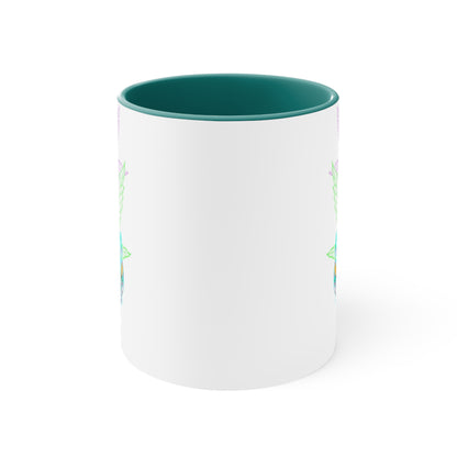 WIRED & STONED - 11oz Accent Mug