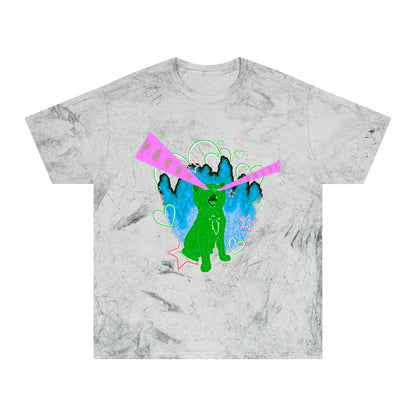 PUSSY POWER! (Watermelon variant) - Unisex Color Blast T-Shirt