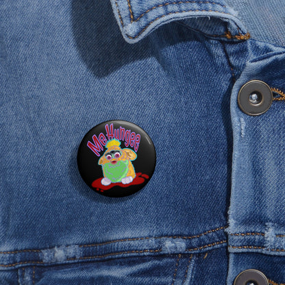 ME HUNGEE FURBY - Custom Pin Buttons