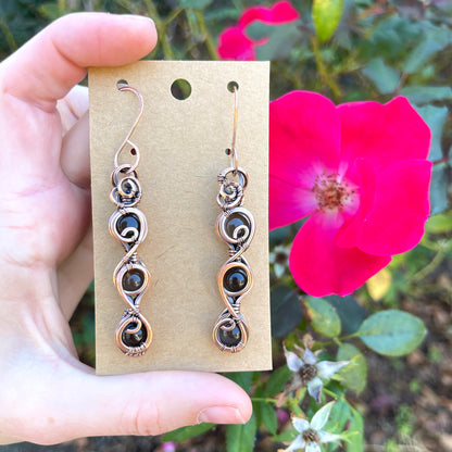Smoky Quartz Earrings