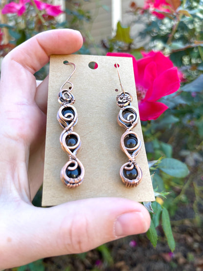 Smoky Quartz Earrings